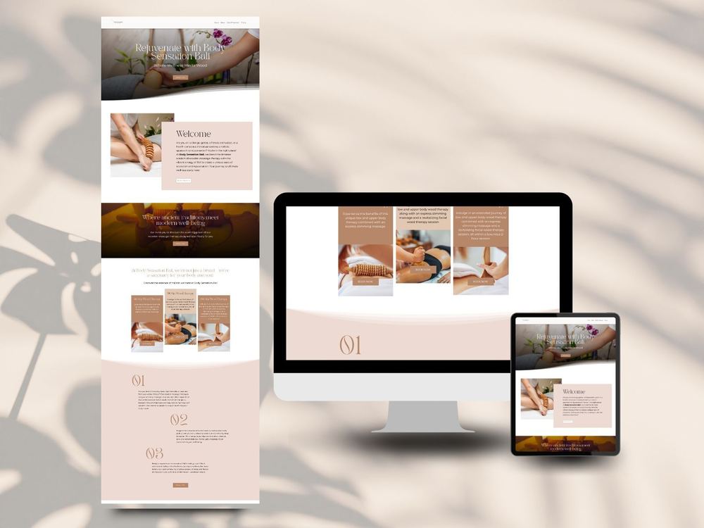 Body Sensation Maderotherapy website