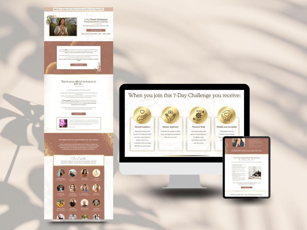 Power of Presence challenge page for Tara Magalski